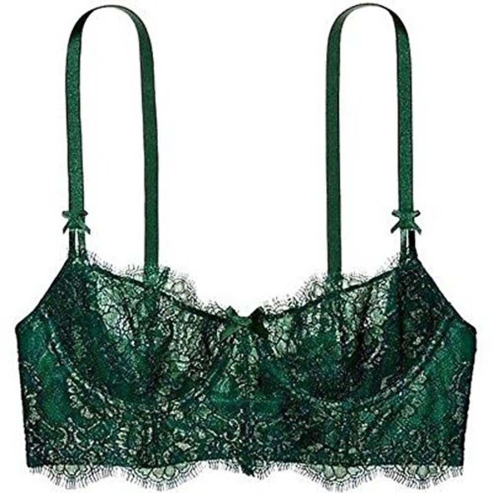 Wicked Lace Push Up Without Padding Long Bra 34 D